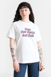 Miss Tee Oversize T-Shirt - White XS Damen