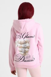 Miss Tee Kapuzensweatshirt - Soft Pink L Damen