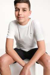 Tommy Hilfiger Kids Essential Cotton T-Shirt - Bright White 16 Kids