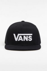 Vans Drop V II Snapback Cap - Black Einheitsgroesse Kids