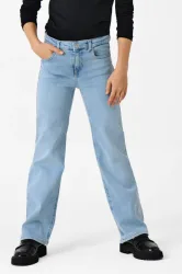 Only KOGJUICY Wide Leg Jeans - Light Blue Denim 164 Kids
