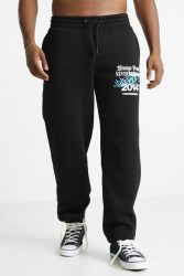 Hoodrich Stamp Tag Sweathose - Black M Herren