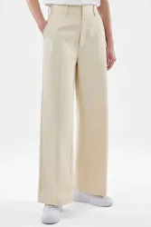 New Era Chinos - Light Cream 32 Damen