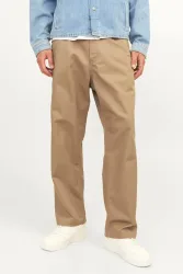 Jack & Jones Alex Clean Wide Leg Worker Hose L32 - Elmwood 31/32 Herren
