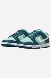 Nike Dunk Sneaker - Geode Teal + White + Emerald Rise EU42 Herren