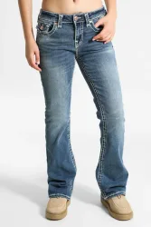 True Religion BECCA Bootcut Jeans 27 Damen