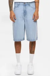 Urban Classics 90's Heavy Jeansshorts - Light Blue Washed 32 Herren
