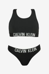 Calvin Klein Swimwear Bralette Bikini - Schwarz 8-10 Kids