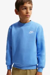 Nike Sportswear Club Fleece Sweatshirt - University Blue XL Kids