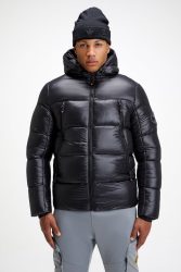 Zavetti Canada Malvini 2.0 Pufferjacke - Jet Black M Herren