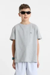 Lacoste - T-Shirt, 14A, Grau Melange