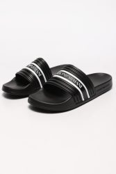 Emporio Armani Pantoletten - Black EU40 Herren
