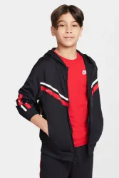 Nike Sportswear Club Trainingsjacke - Black S Kids