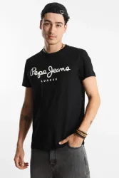 Pepe Jeans T-Shirt mit Markenprint vorne
