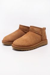 UGG Classic Ultra Mini gefütterte Winterstiefelette - Chestnut EU37 Damen
