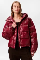 Calvin Klein Jeans Pufferjacke - Tawny Port M Damen