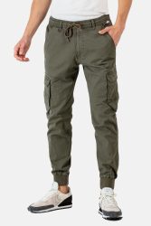 Reell Reflex Rib Cargo Jogger Pant - Olive S Herren