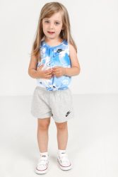 Nike Kids-Set - Blue + Grey 4y