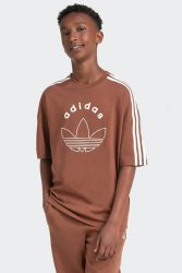 Adidas Originals Oversize T-Shirt - Preloved Brown 158 Kids