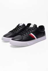 Tommy Hilfiger Icon Court Stripes Sneaker - Black EU40 Herren