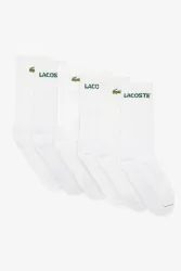 Lacoste Sechserpack Socken - White EU34-38 Kids