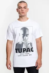 Mister Tee T-Shirt - Weiss + Grau S Herren