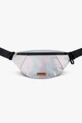 Cabaïa Rennes Wendbare Bauch / Umhängetasche - Silver Einheitsgroesse Damen