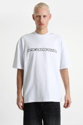 Pegador Alden Oversize T-Shirt - White S Herren