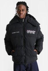 Dripmade Pufferjacke - Jet Black S Herren