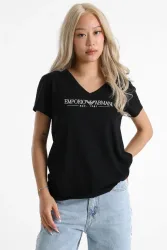 Emporio Armani T-Shirt - Black S Damen