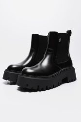 Buffalo Aspen Chelsea Stiefelette - Black EU42 Herren