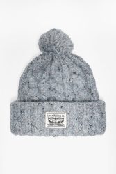 Levi's Pom-Beanie - Light Blue Heather Einheitsgroesse Damen