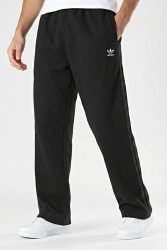 Adidas Originals Essential Open Sweathose - Black + White M Herren