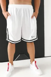 Karl Kani Mesh Shorts - White S Herren
