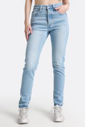 Levi's 501 High Rise Skinny Jeans L30 - Shine Up 26/30 Damen