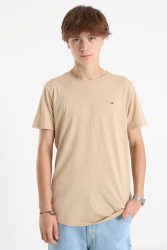 Tommy Jeans Jaspe T-Shirt - Gentle Gold L Herren