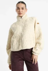 Roxy Teddy Jacke - Parchment M Damen