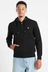 U.S. Polo Assn. Luke Kapuzensweatjacke - Black M Herren
