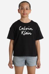 Calvin Klein Jeans Oversize T-Shirt - Black 12 Kids