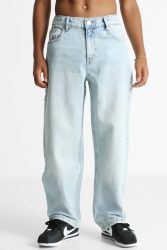 Karl Kani Relaxed Fit Jeans - Light Blue Denim 158-164 Kids