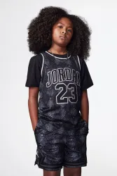 Jordan Mesh Tanktop - Iron Grey S Kids
