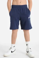 Nike Club Fleece Sweatshorts - Midnight Navy S Kids