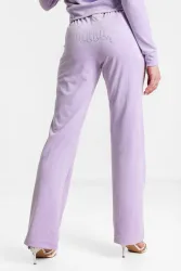 Juicy Couture Tina Samt Hose - Pastel Lilac XS Damen