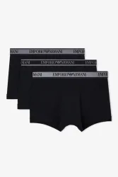 Emporio Armani Dreierpack Boxershorts - Black M Herren