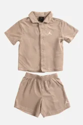 Jordan Frottee Kids-Set - Hemp 3y