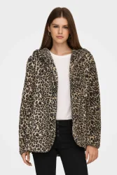 Only ONLCONTACT Teddy Jacke - Toasted Coconut XS Damen