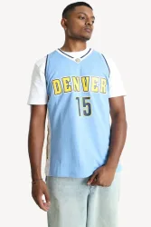 Mitchell & Ness Mesh Tanktop - Columbia Blue M Herren