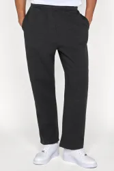 Urban Classics Fluffy Sweathose - Charcoal Heather S Herren
