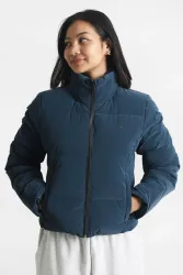 Calvin Klein Jeans Soft Touch Pufferjacke - Ink S Damen