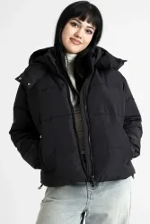 EA7 Emporio Armani Pufferjacke - Black M Damen